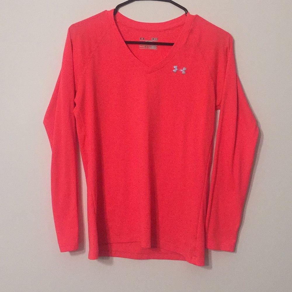 Under Armour Women’s Pink Long Sleeve Tee